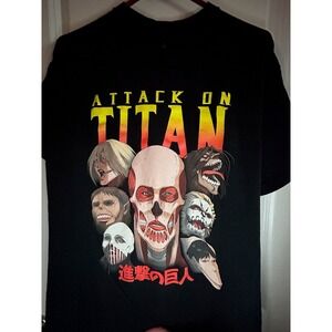 "Attack on Titan" Final Season Tv Show Promo Anime Japanese Manga Graphic Shirt